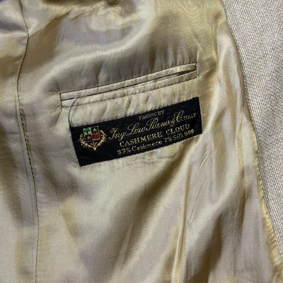 Arnold Brant Loro Piana Cashmere Cloud Blazer Hopsack Sport Coat 44R - Picture 7 of 11